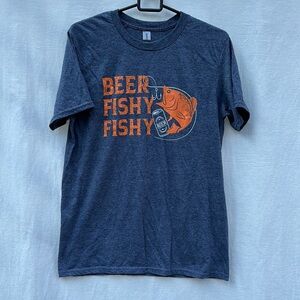 Gildan Beer Fishy Fishy Tee Shirt